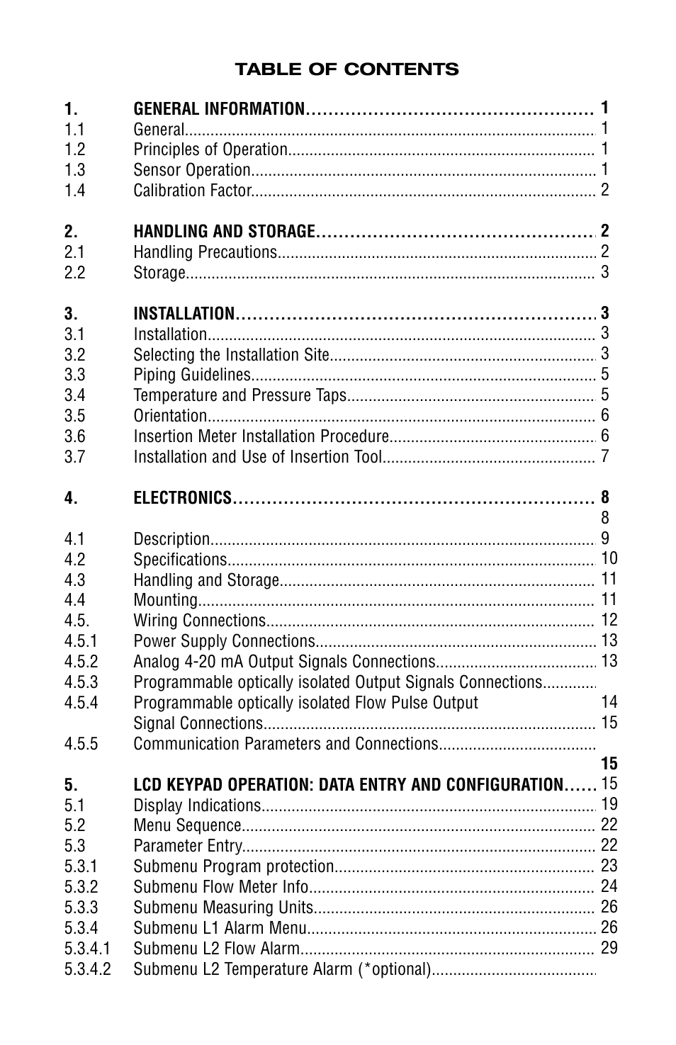 Aalborg Vortex Insertion User Manual | Page 3 / 123