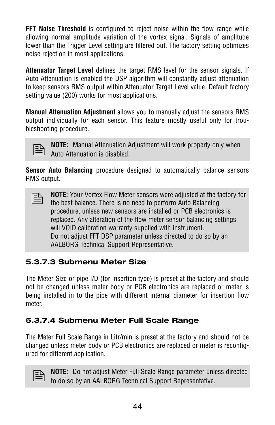 Aalborg Vortex Insertion User Manual | Page 49 / 123