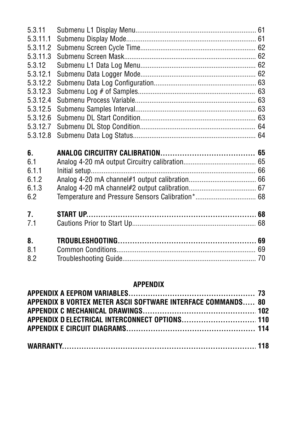 Aalborg Vortex Insertion User Manual | Page 5 / 123