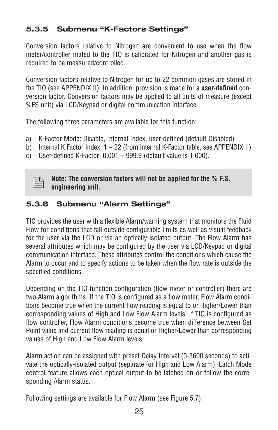 Aalborg TIO Totalizer I/O Flow Monitor/Controller User Manual | Page 29 / 98