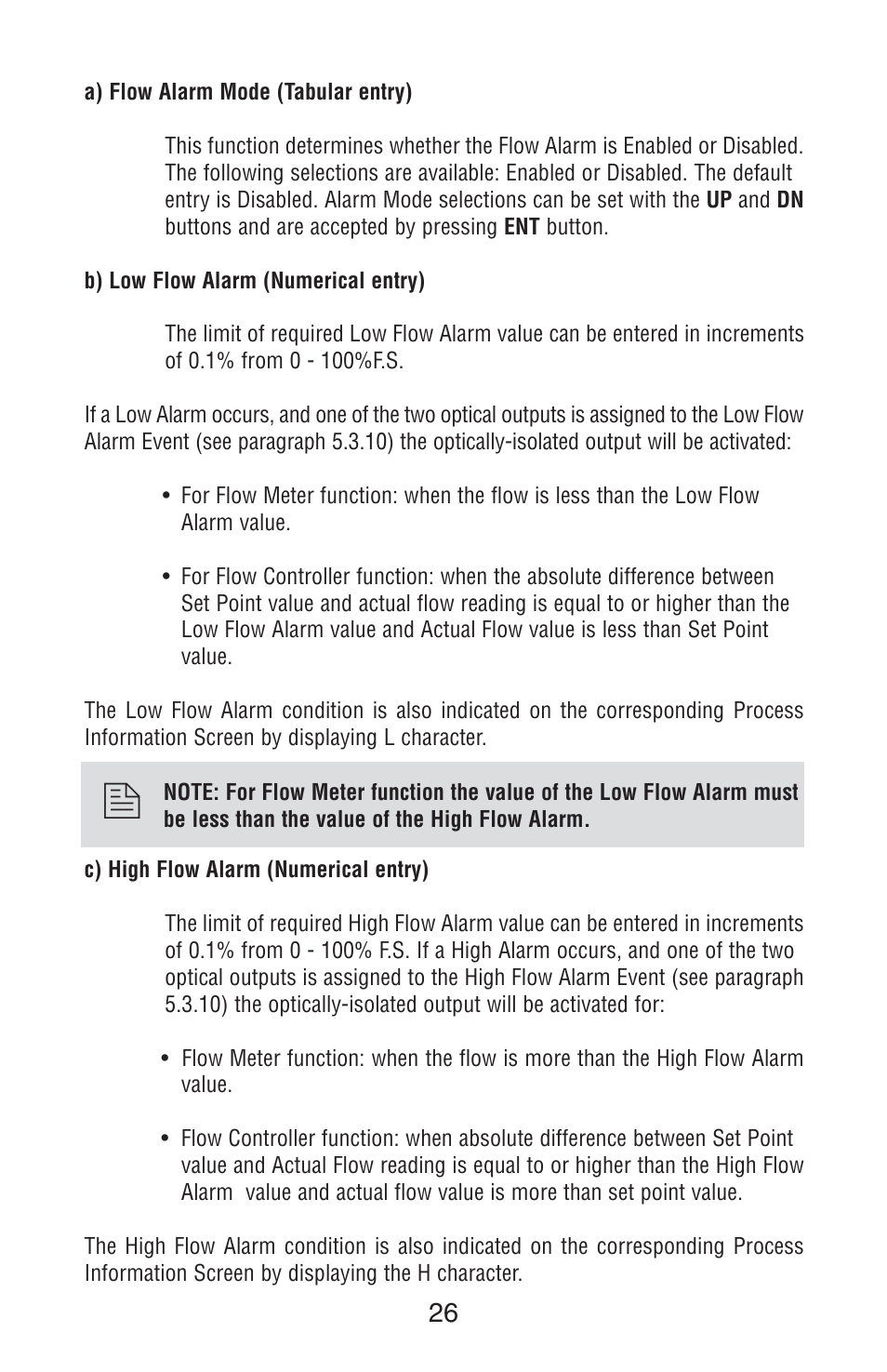 Aalborg TIO Totalizer I/O Flow Monitor/Controller User Manual | Page 30 / 98