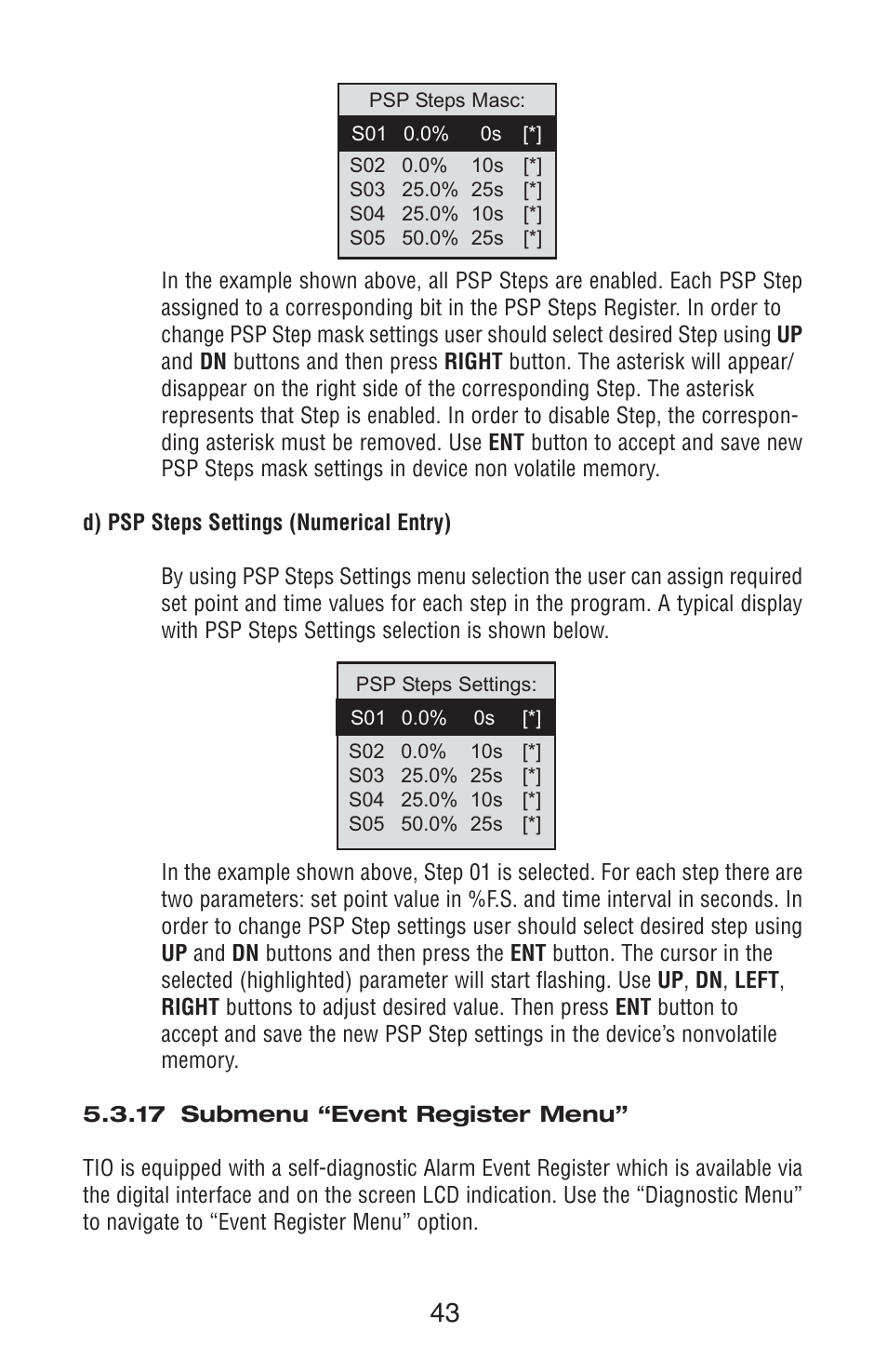 Aalborg TIO Totalizer I/O Flow Monitor/Controller User Manual | Page 47 / 98