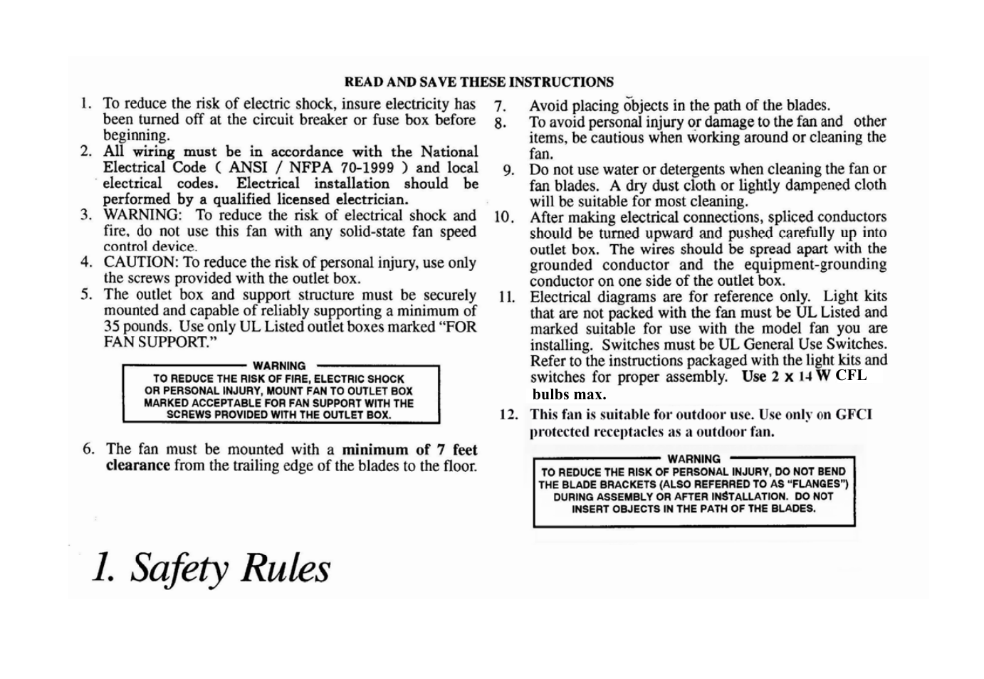 Safety rules | Aero Mist 67014 User Manual | Page 3 / 11