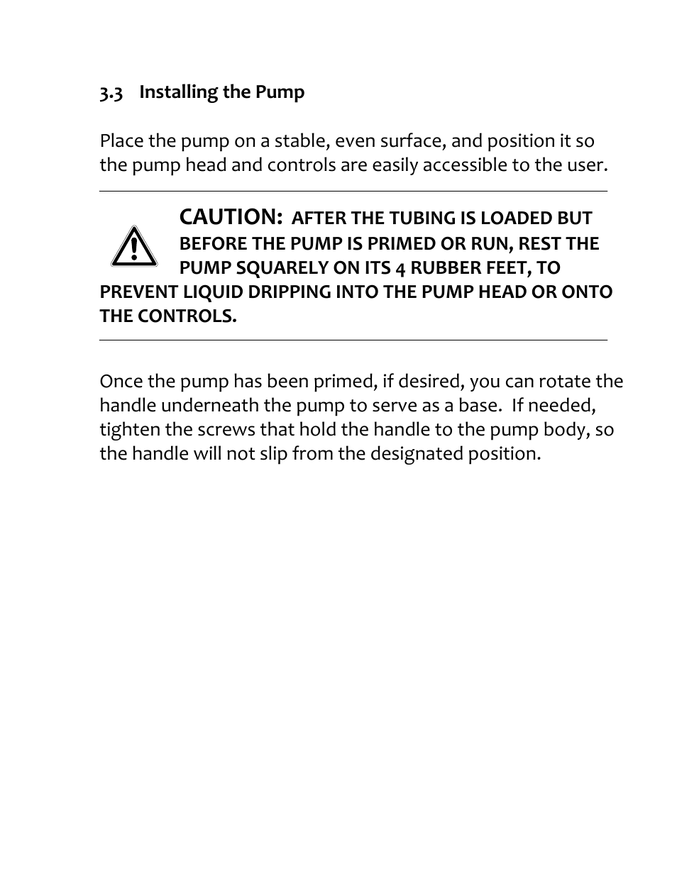 Caution | Aalborg TPV User Manual | Page 17 / 32