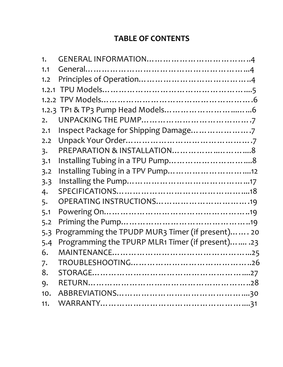 Aalborg TPV User Manual | Page 3 / 32