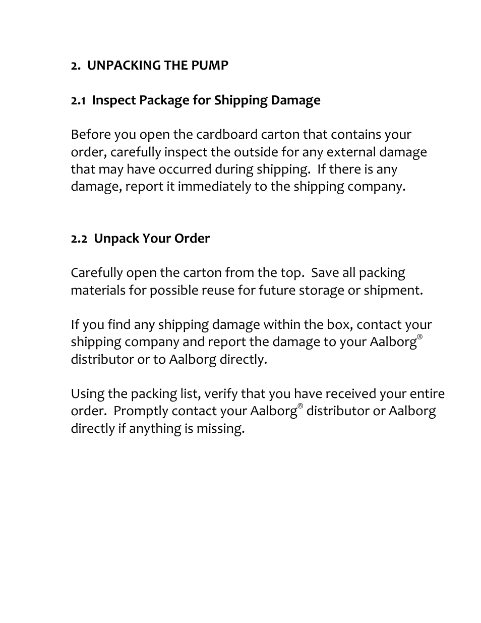 Aalborg TPV User Manual | Page 7 / 32
