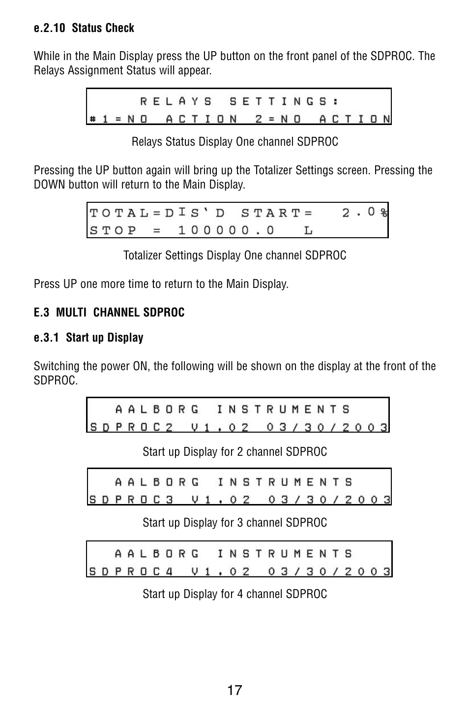 Aalborg SDPROCs User Manual | Page 22 / 55