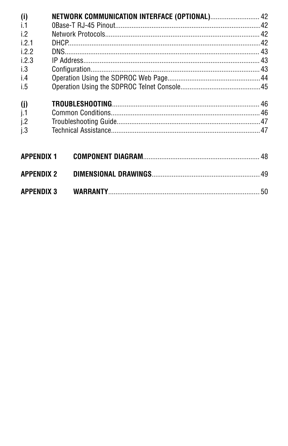 Aalborg SDPROCs User Manual | Page 5 / 55
