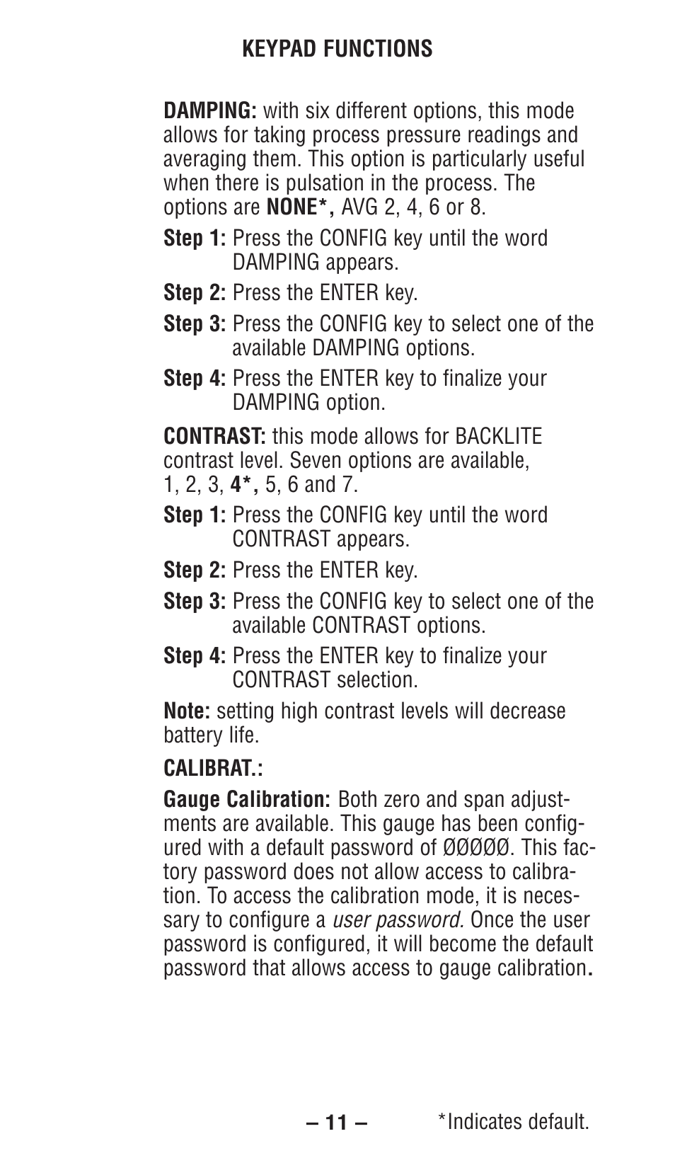 Ashcroft 2084 Precision Digital Test Gauges User Manual | Page 11 / 20