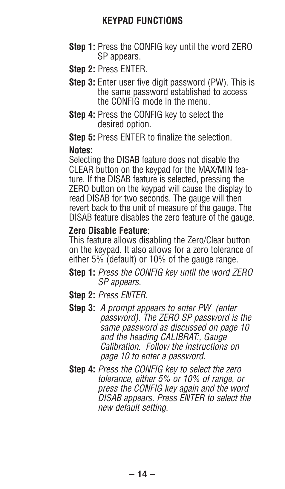 Ashcroft 2084 Precision Digital Test Gauges User Manual | Page 14 / 20