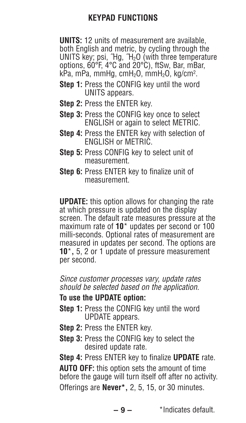 Ashcroft 2084 Precision Digital Test Gauges User Manual | Page 9 / 20