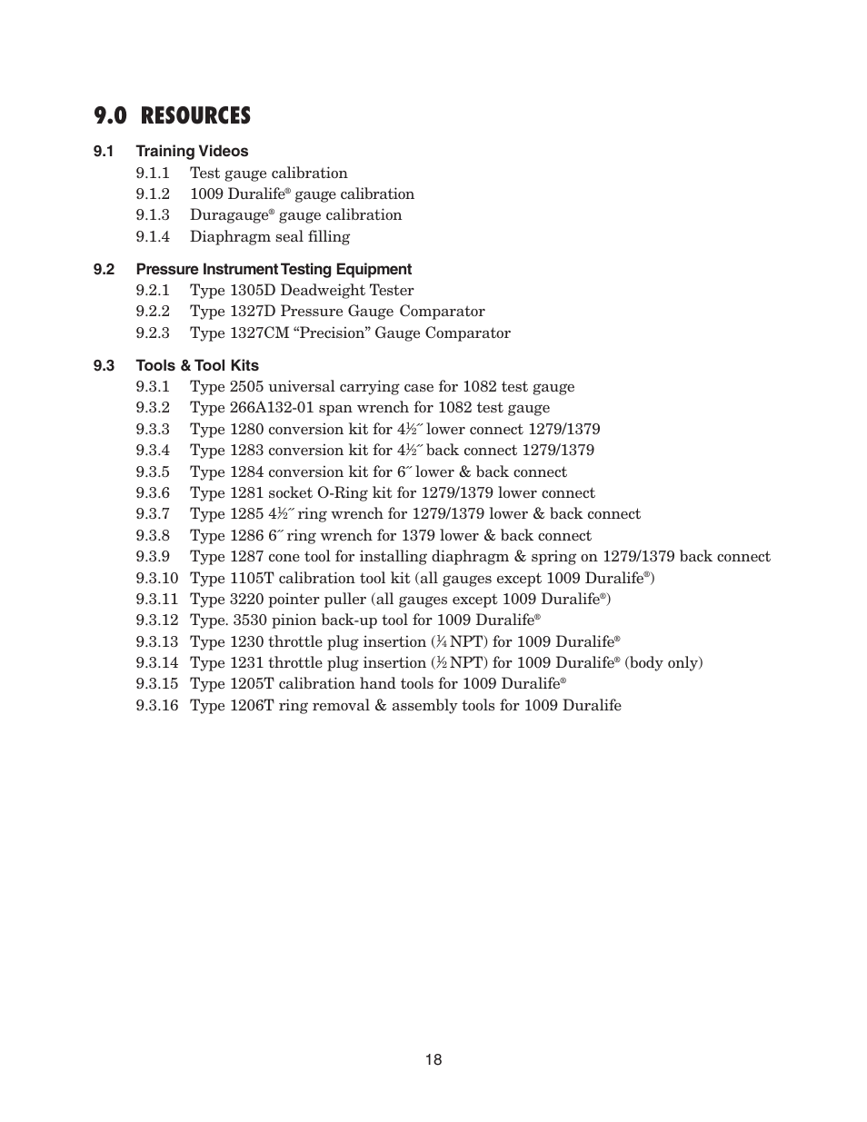 0 resources | Ashcroft 1495 - Low Pressure Receiver Gauge User Manual | Page 18 / 20