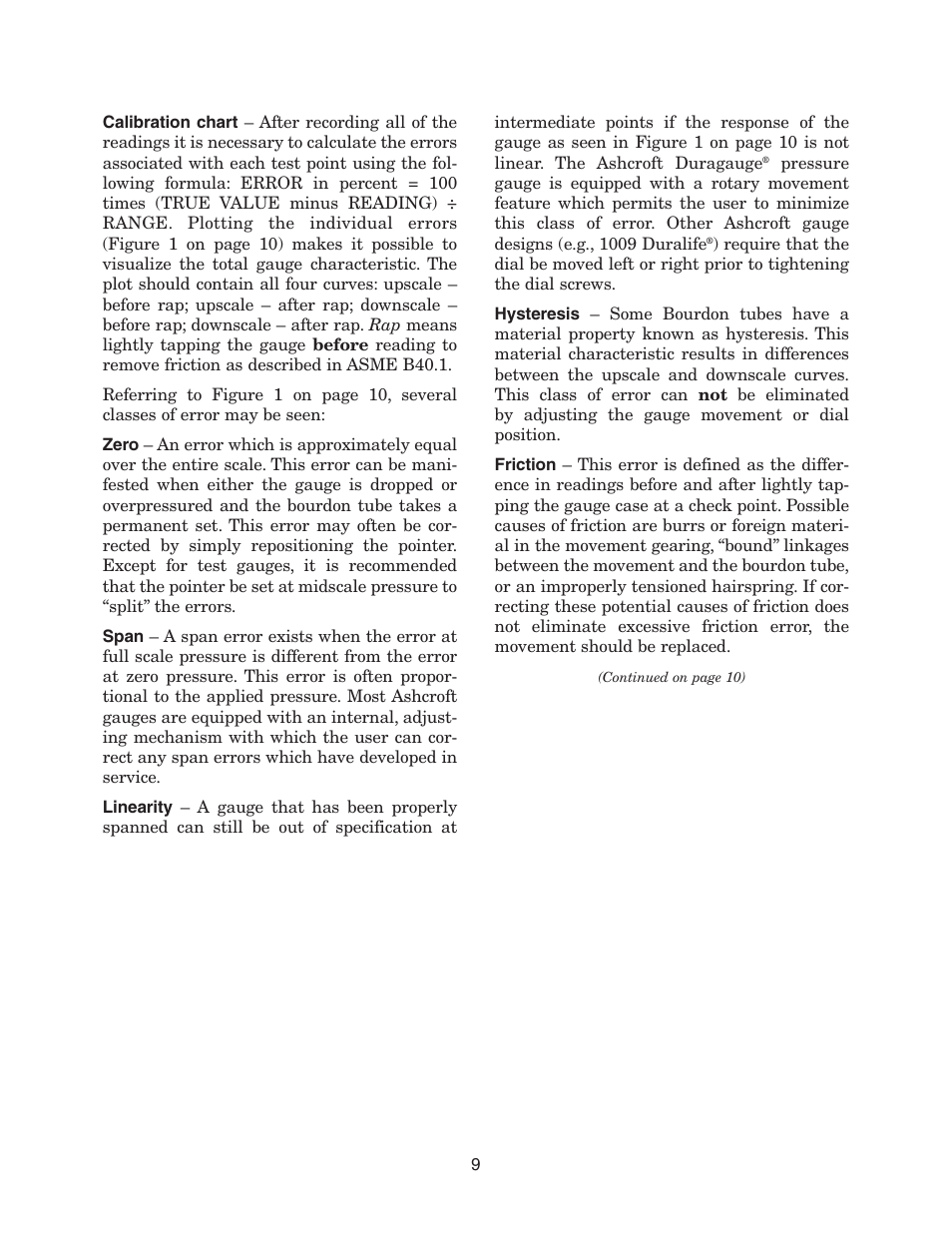 Ashcroft 1495 - Low Pressure Receiver Gauge User Manual | Page 9 / 20