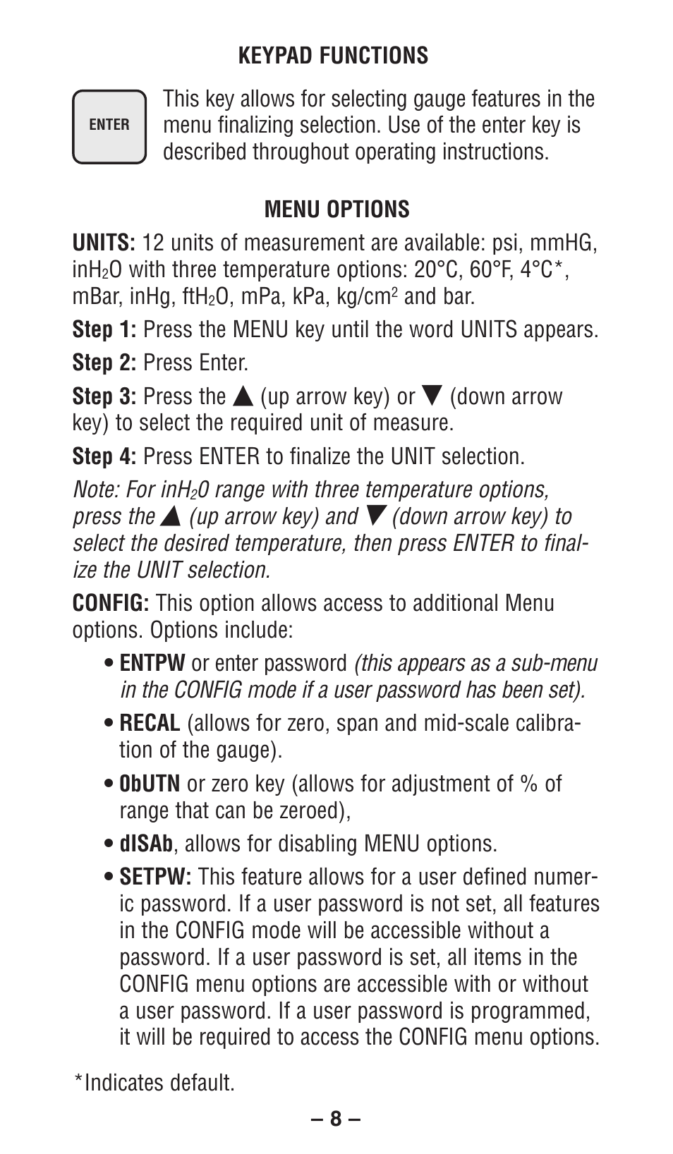 Ashcroft 2236 - Digital Sanitary Pressure Gauge User Manual | Page 8 / 32