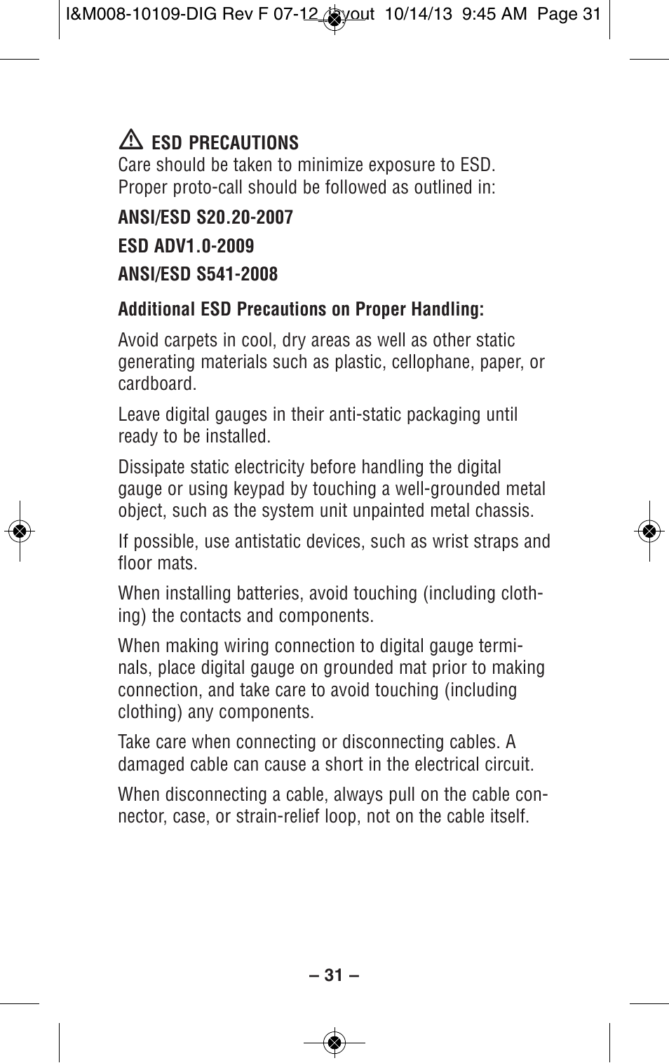 Ashcroft 2274 Digital Industrial Gauge User Manual | Page 31 / 32