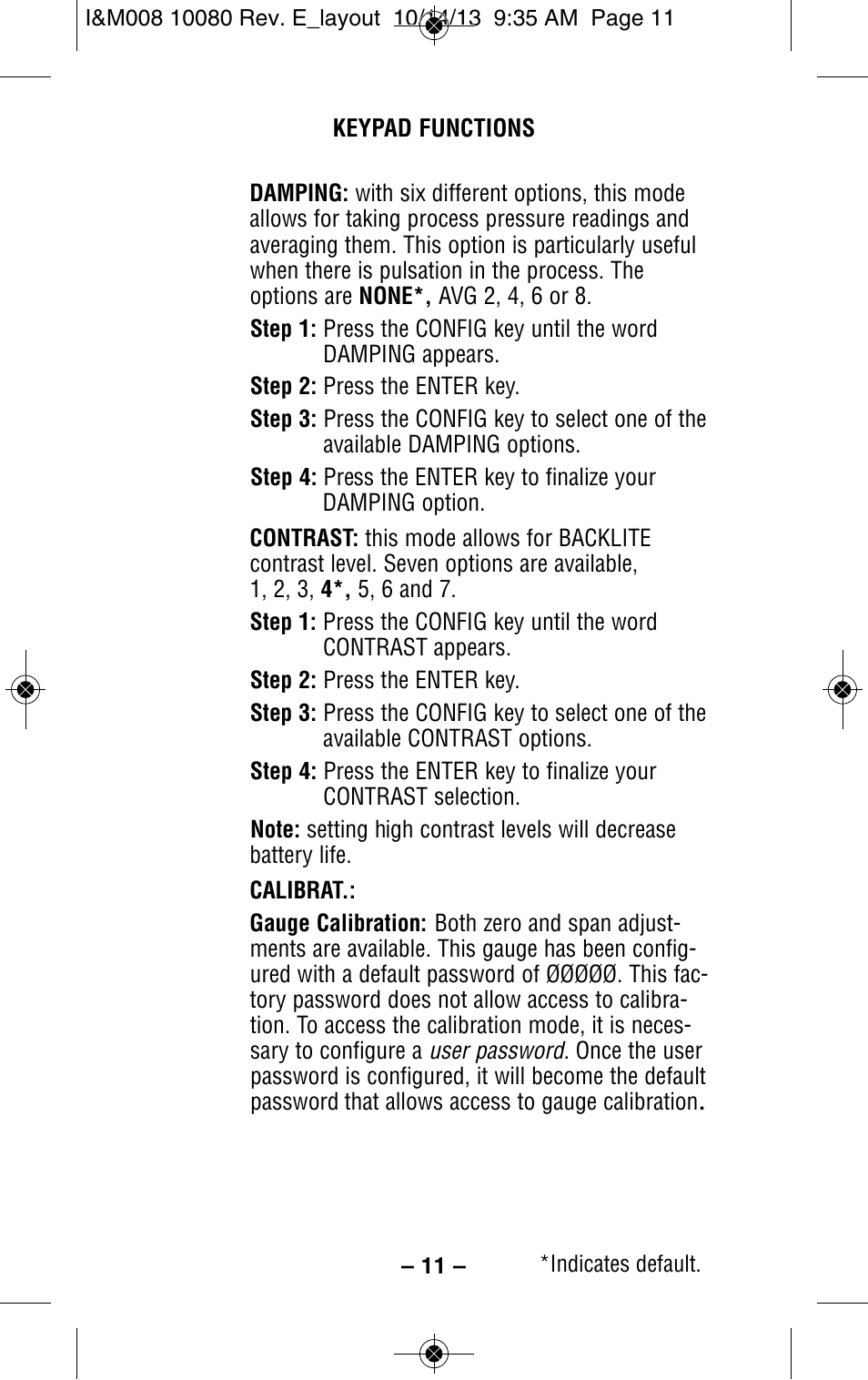 Ashcroft 2089 Precision Digital Test Gauge User Manual | Page 11 / 20