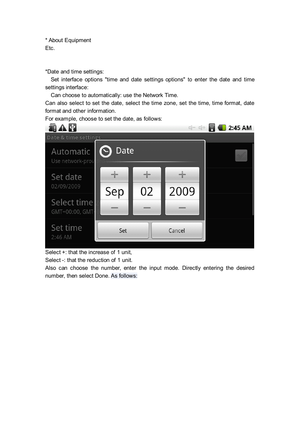 Android MID M701 User Manual | Page 9 / 32