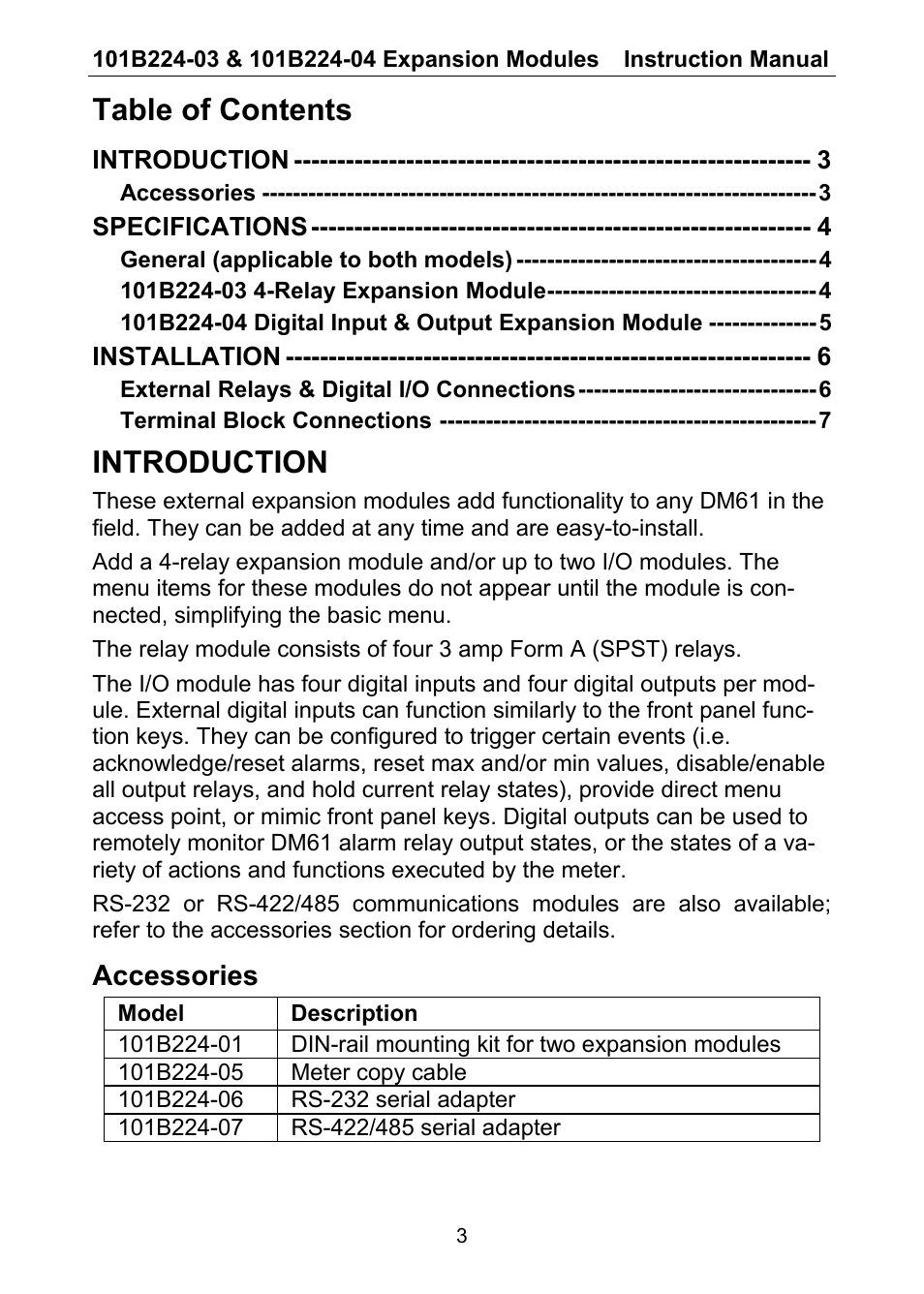 Ashcroft DM61 User Manual | Page 3 / 8
