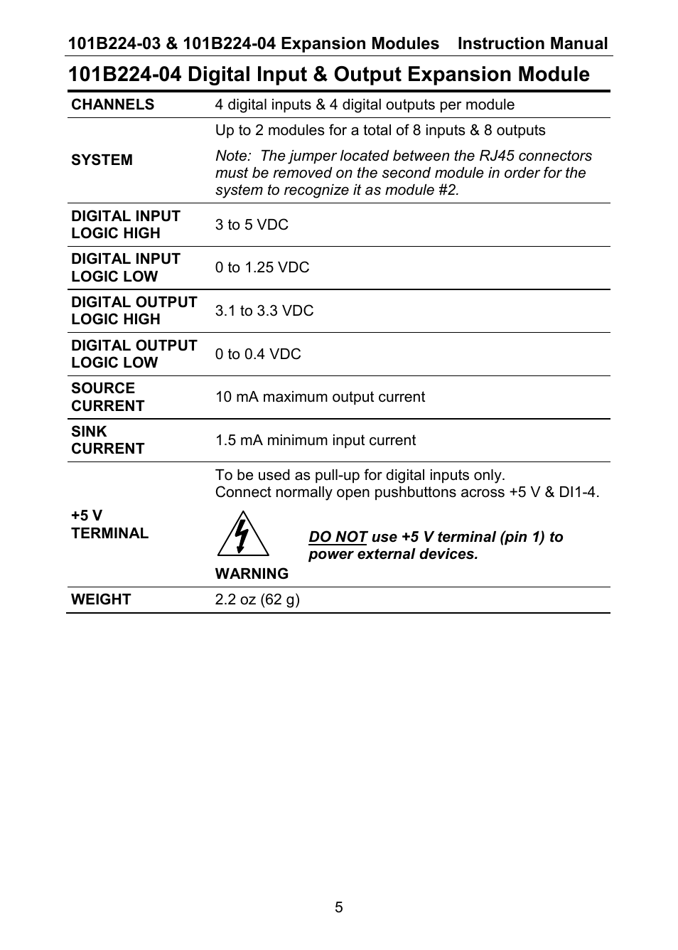 Ashcroft DM61 User Manual | Page 5 / 8