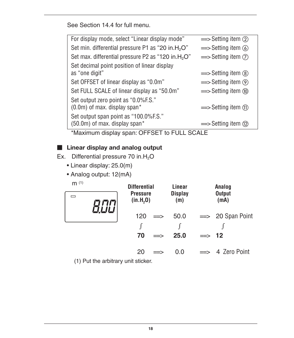 Ashcroft GC52 - Rangeable wet/wet Differential Pressure Transmitter User Manual | Page 18 / 40