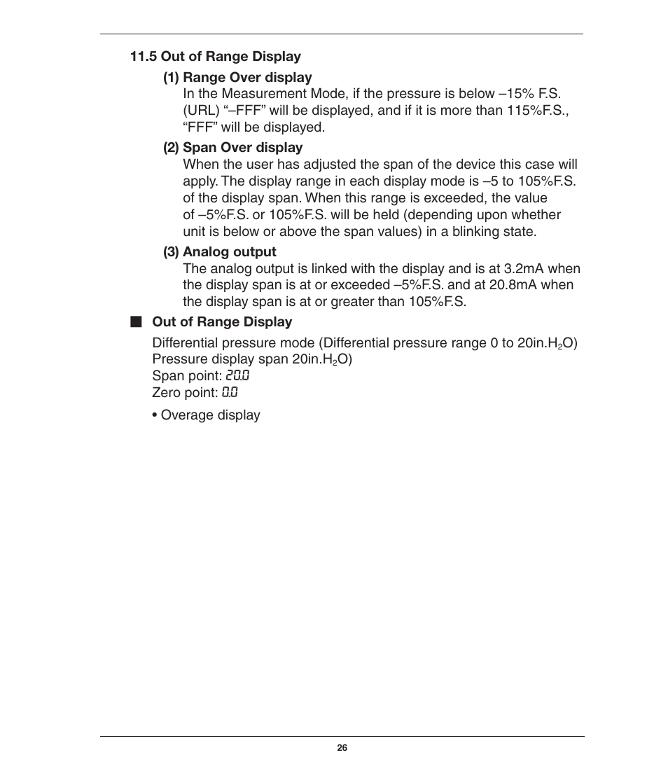 Ashcroft GC52 - Rangeable wet/wet Differential Pressure Transmitter User Manual | Page 26 / 40