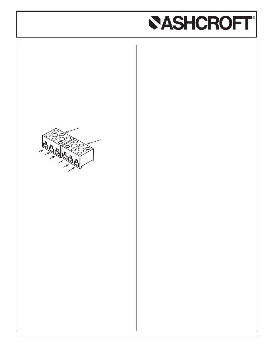 Snap action switches for pressure control | Ashcroft B400 pressure switches User Manual | Page 2 / 2