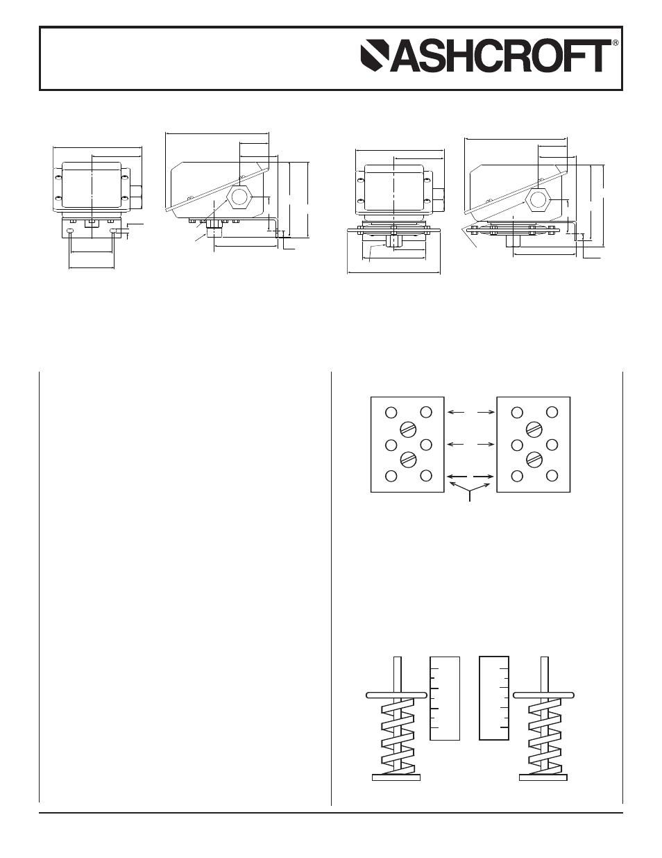 Ashcroft G - Pressure switches User Manual | 2 pages