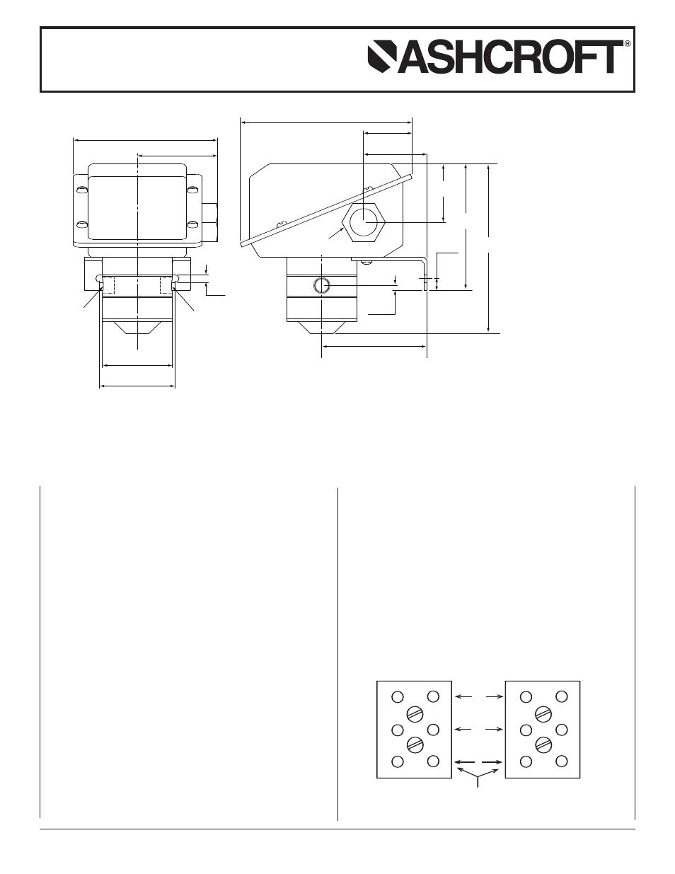 Ashcroft GD - Differential Pressure Switches User Manual | 2 pages