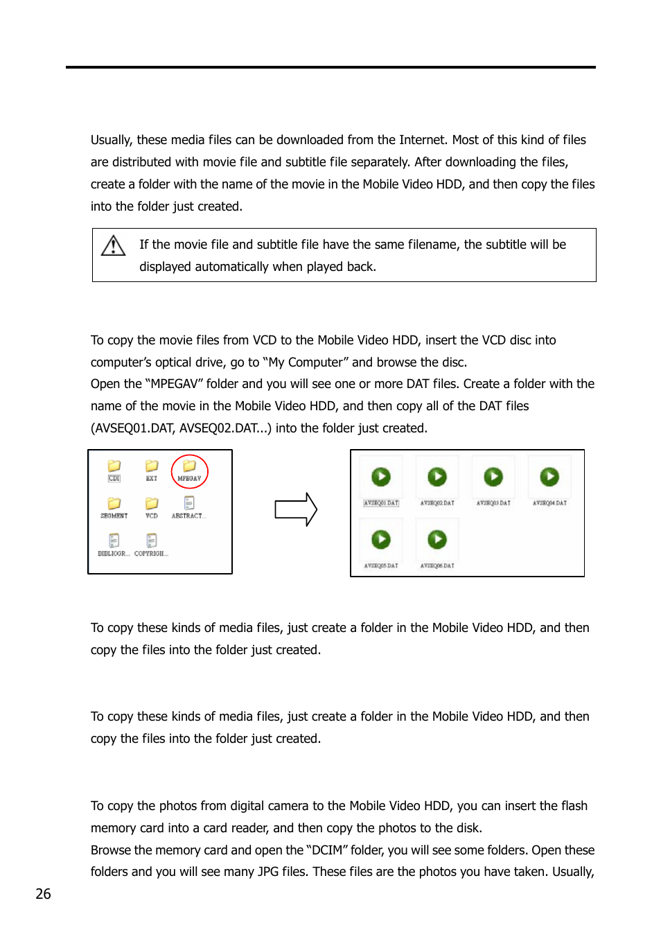 Pc operation | Argosy Research Mobile Video HDD User Manual | Page 30 / 43
