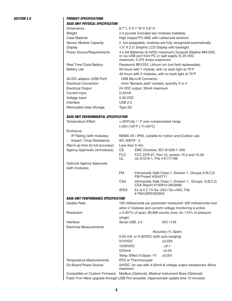 Ashcroft ATE-2 - Handheld Calibrator User Manual | Page 10 / 86