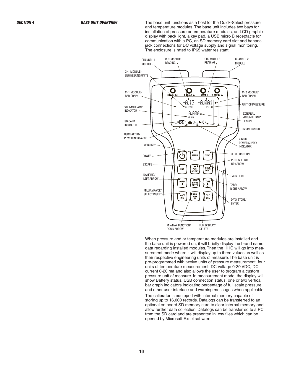 Ashcroft ATE-2 - Handheld Calibrator User Manual | Page 12 / 86