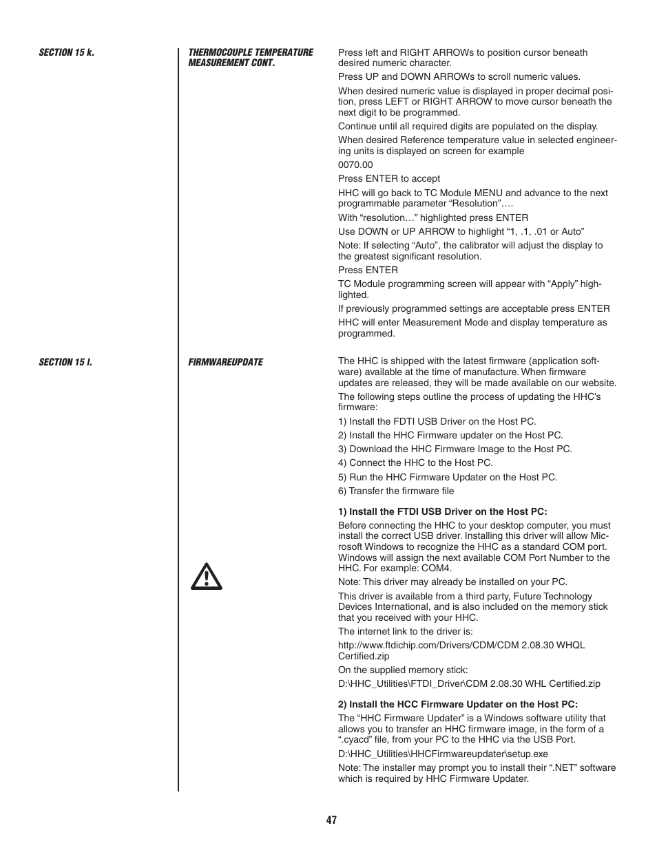 Ashcroft ATE-2 - Handheld Calibrator User Manual | Page 49 / 86