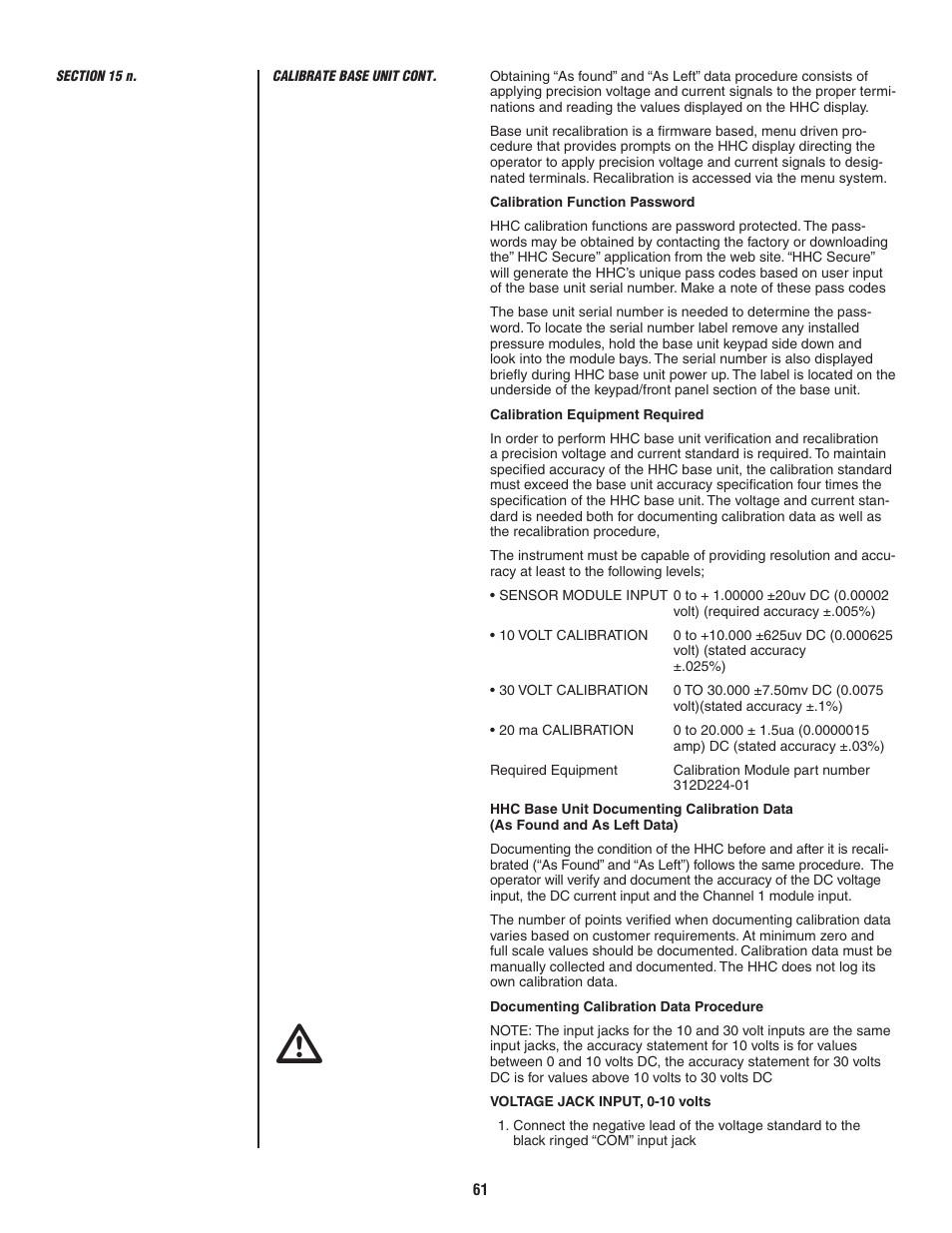 Ashcroft ATE-2 - Handheld Calibrator User Manual | Page 63 / 86