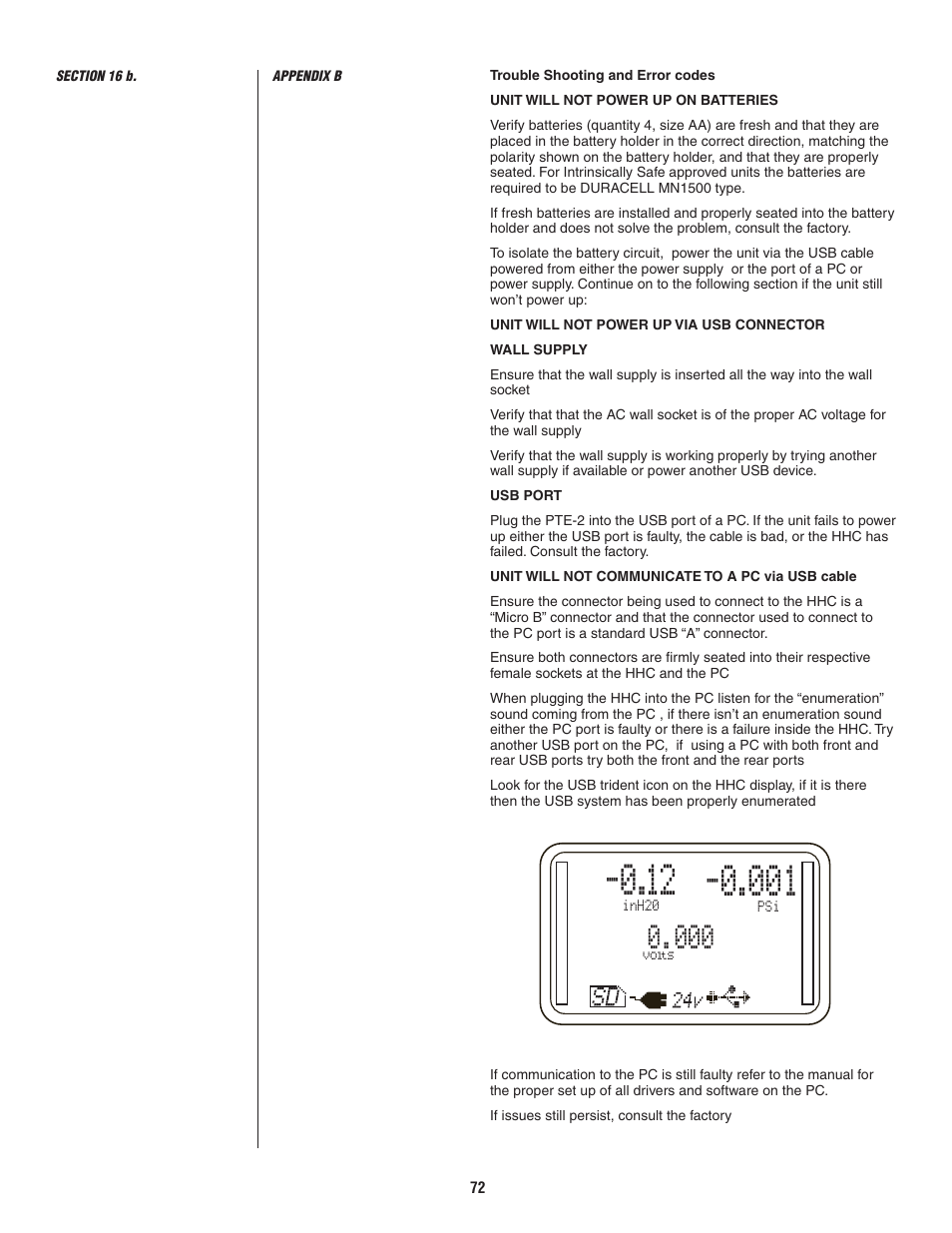 Ashcroft ATE-2 - Handheld Calibrator User Manual | Page 74 / 86
