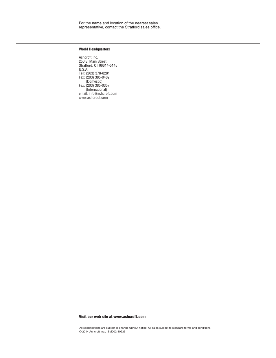 Ashcroft ATE-2 - Handheld Calibrator User Manual | Page 86 / 86