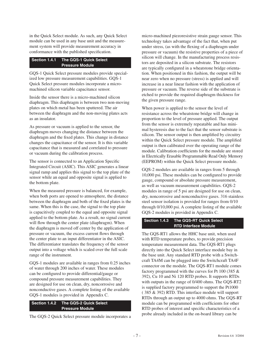 Ashcroft ATE-100 Handheld LCD Digital Calibrator User Manual | Page 7 / 80