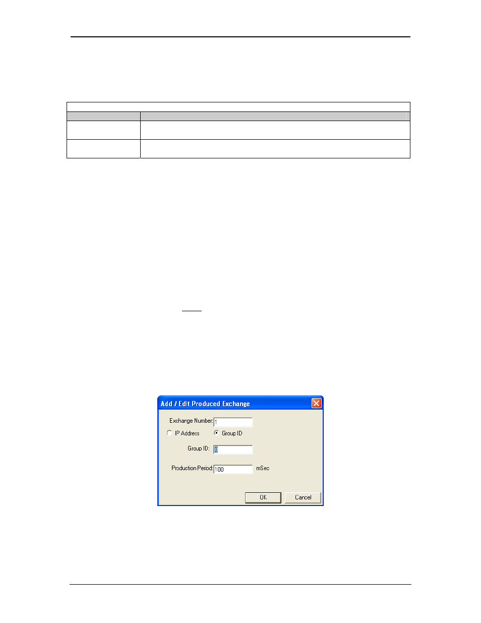 1 creating egd produced exchanges, Creating egd produced exchanges | Horner APG XL4 OCS HE-ETN300 User Manual | Page 34 / 98