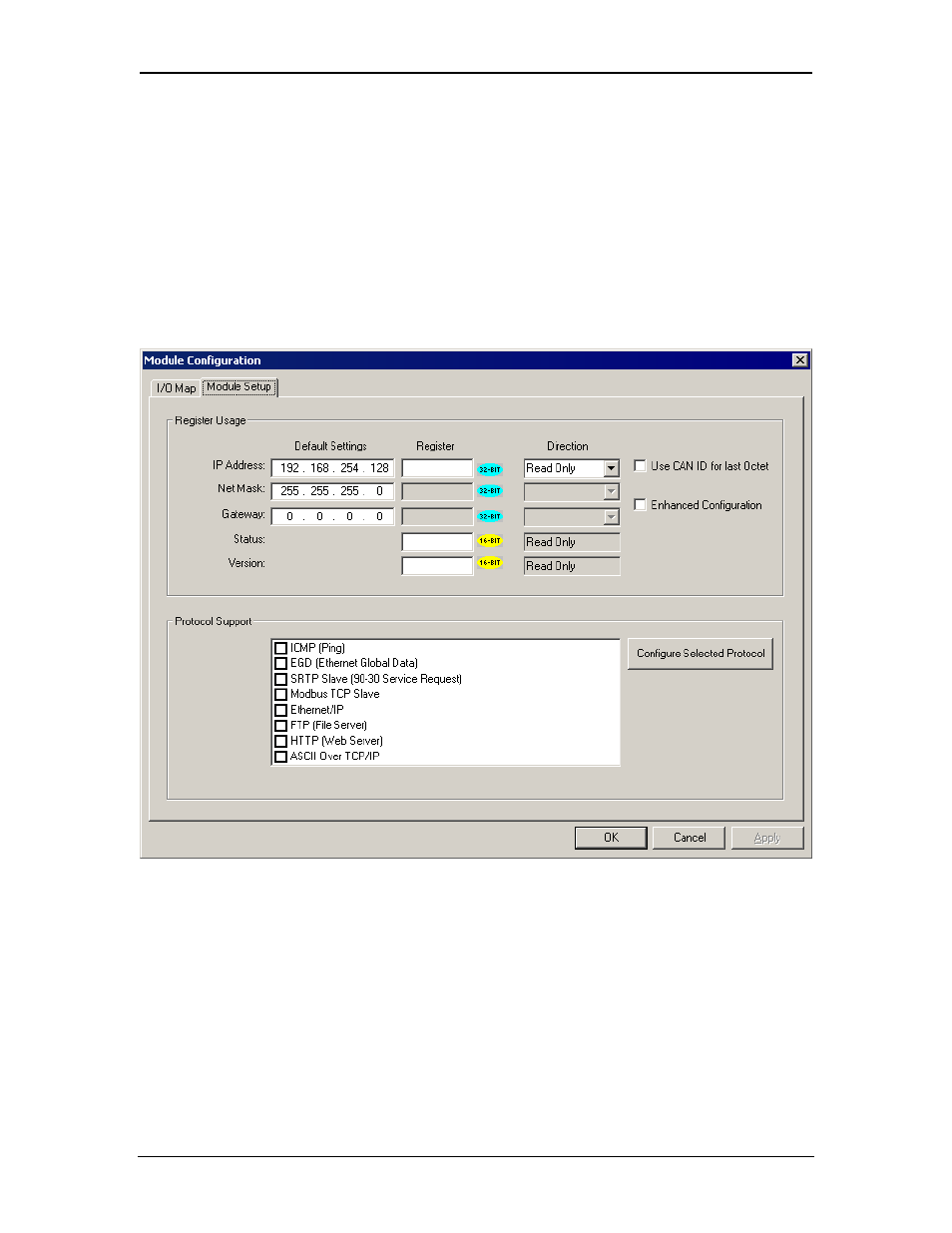 1 egd example 1 – configuring node 1, Egd example 1 – configuring node 1 | Horner APG XL4 OCS HE-ETN300 User Manual | Page 42 / 98