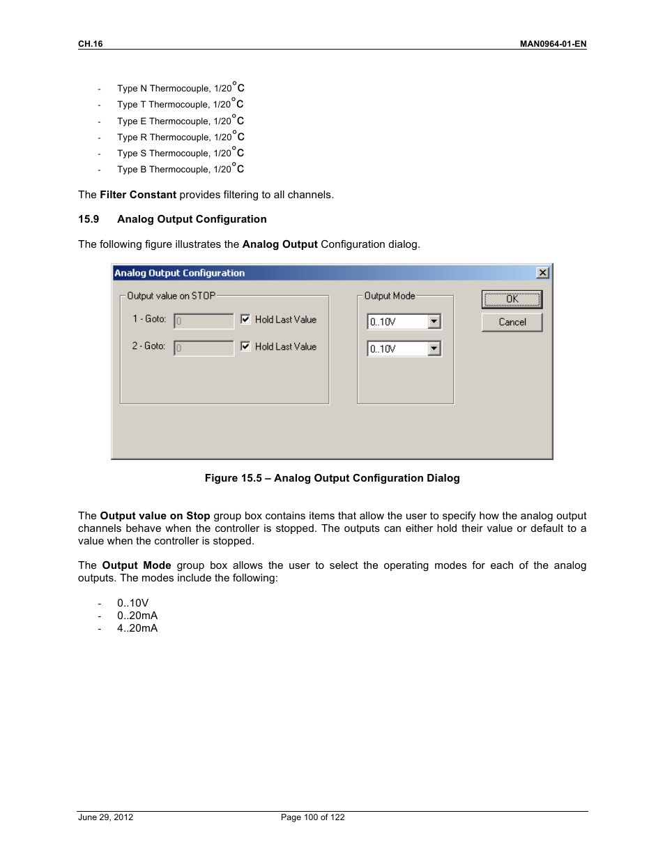 Horner APG XL4 OCS User Manual | Page 100 / 122