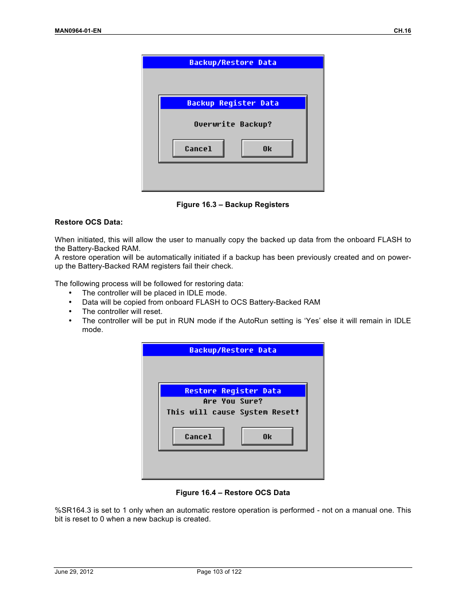 Horner APG XL4 OCS User Manual | Page 103 / 122