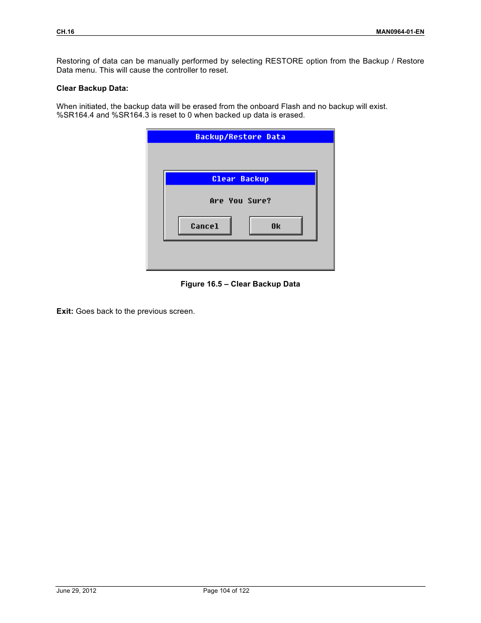 Horner APG XL4 OCS User Manual | Page 104 / 122