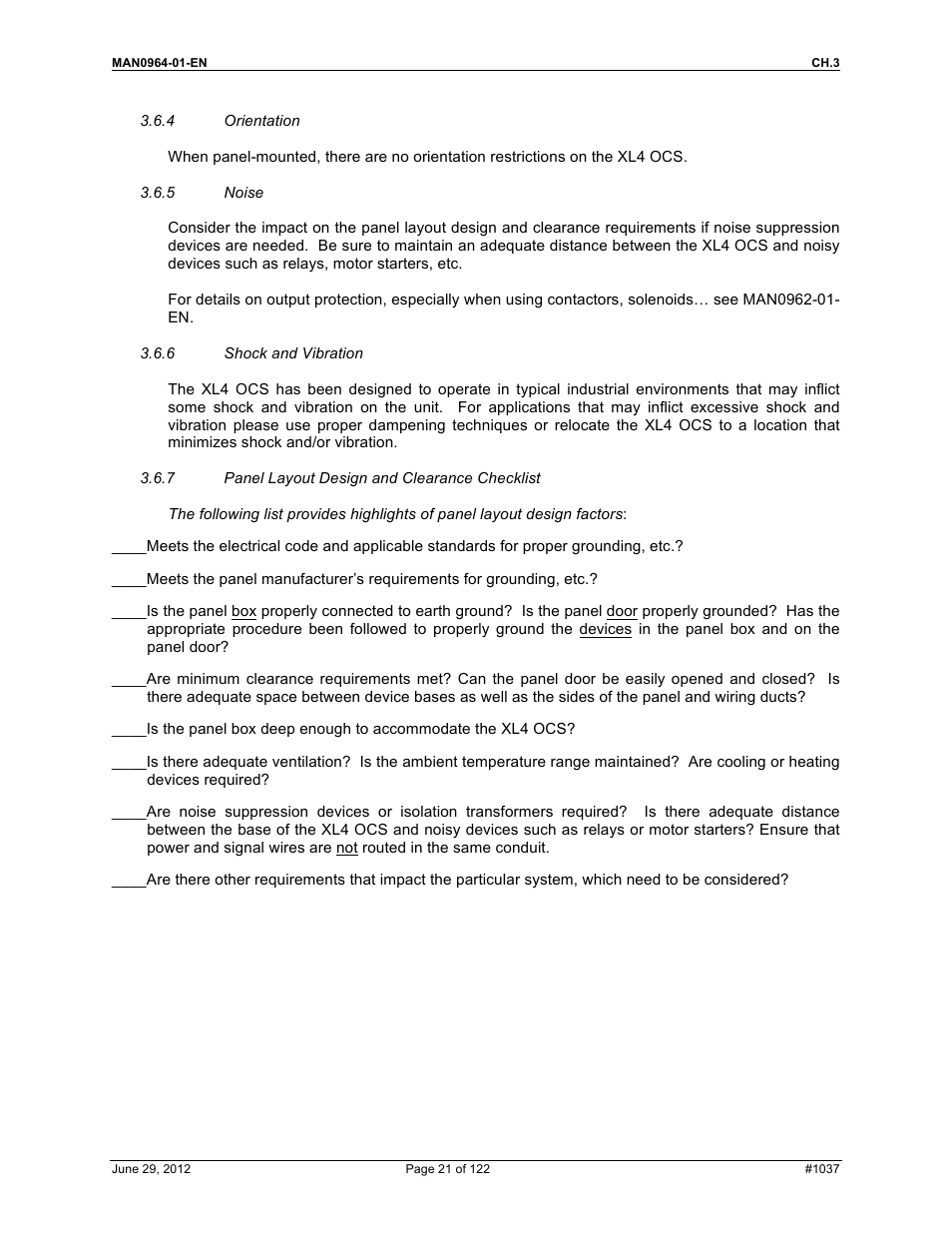 Horner APG XL4 OCS User Manual | Page 21 / 122