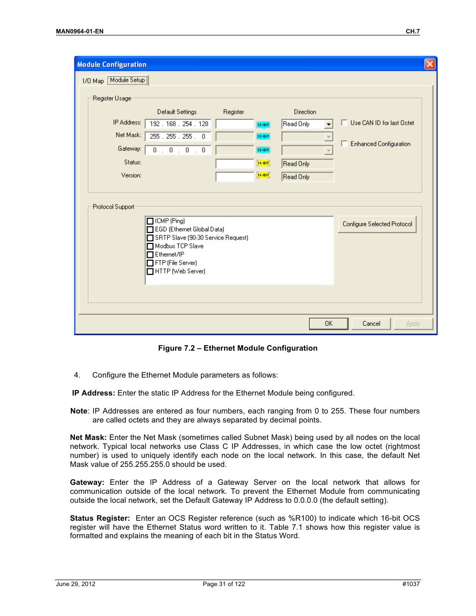 Horner APG XL4 OCS User Manual | Page 31 / 122