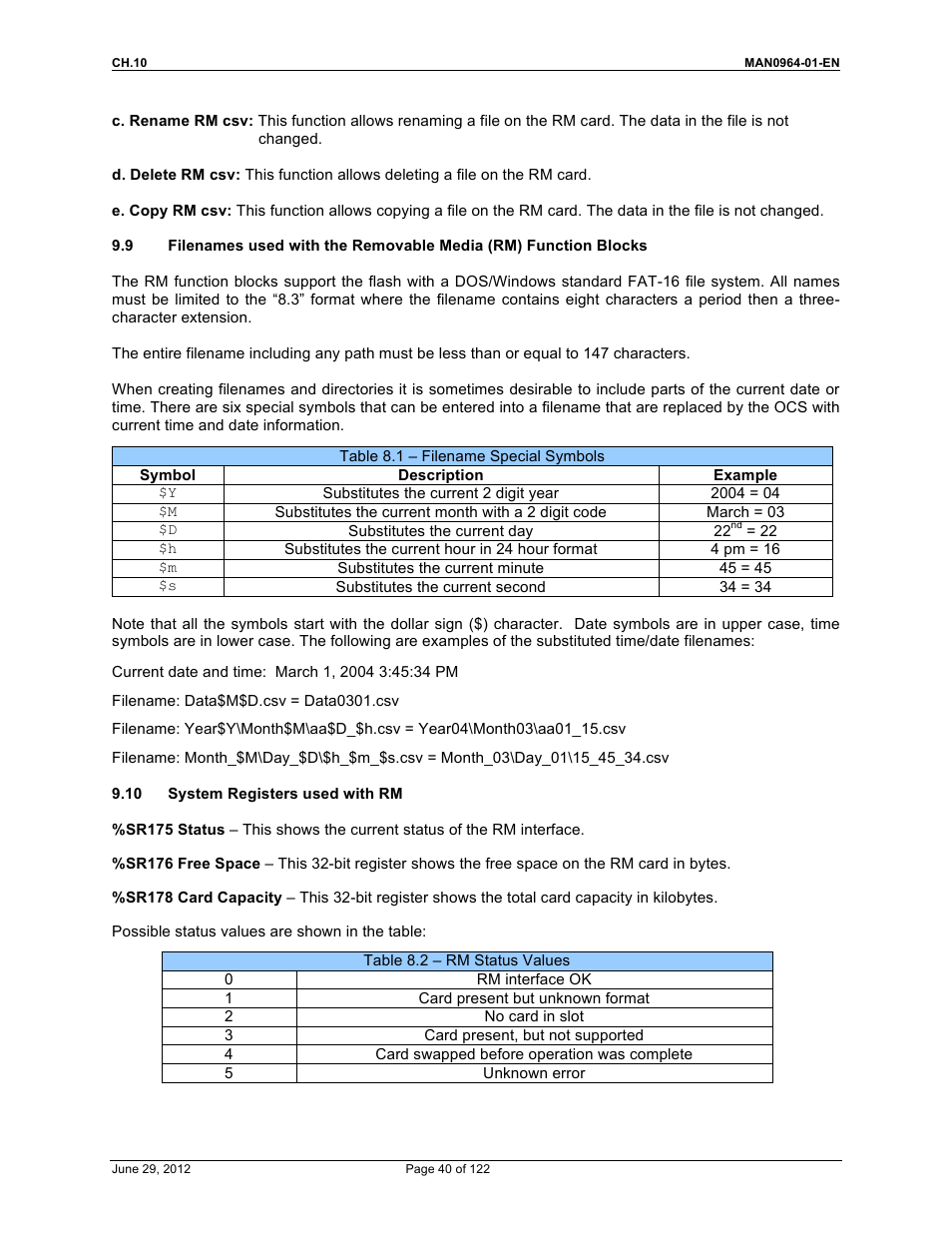 Horner APG XL4 OCS User Manual | Page 40 / 122