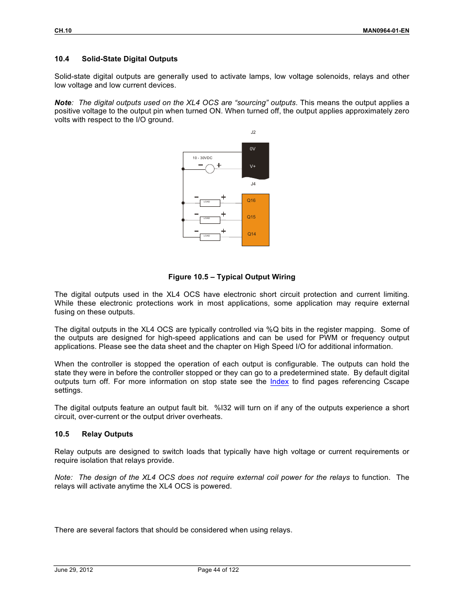 Horner APG XL4 OCS User Manual | Page 44 / 122