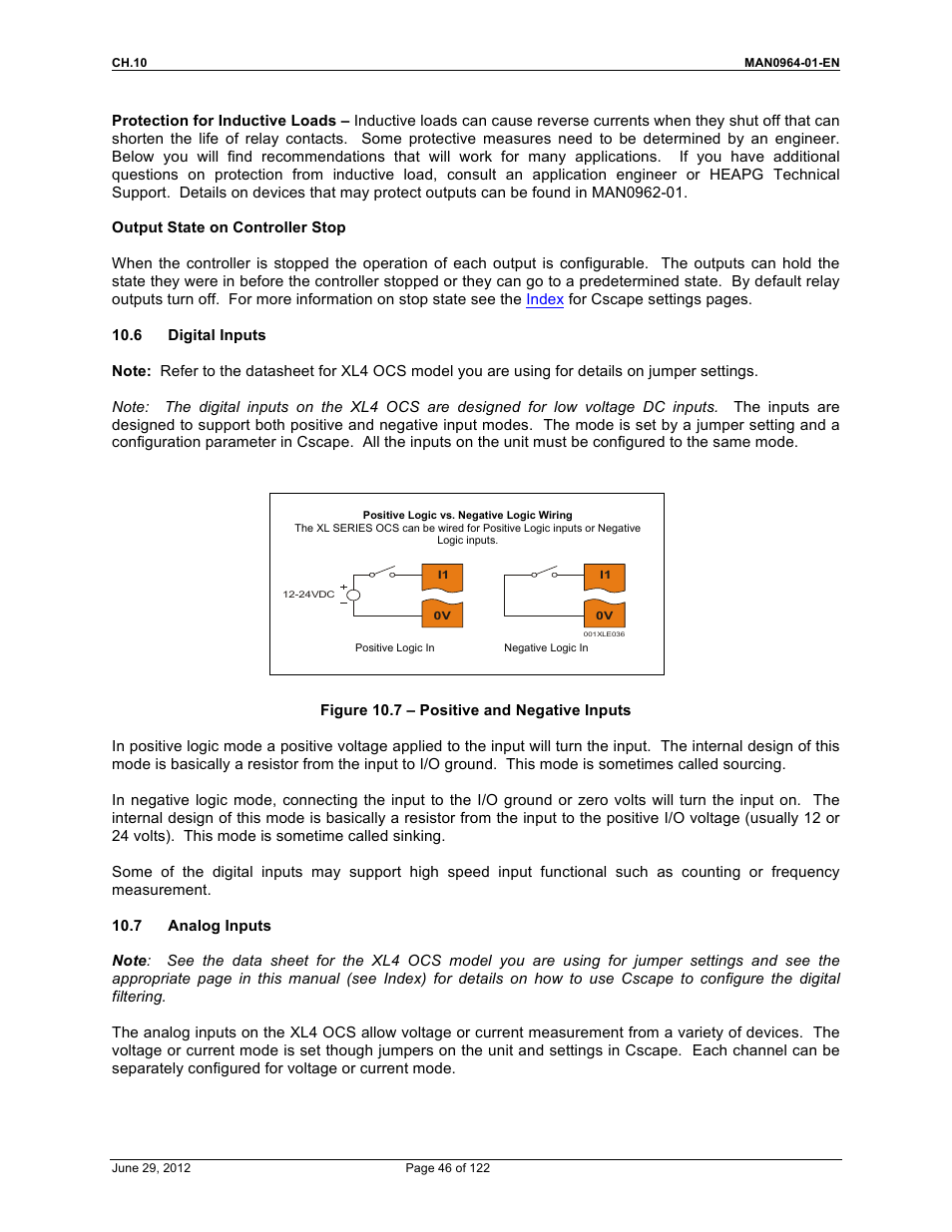 Horner APG XL4 OCS User Manual | Page 46 / 122