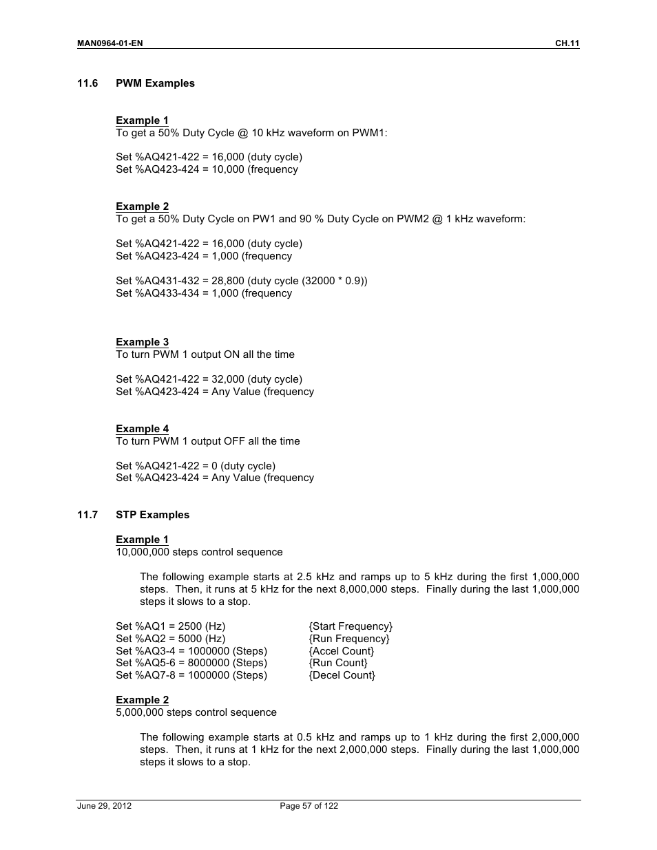 Horner APG XL4 OCS User Manual | Page 57 / 122