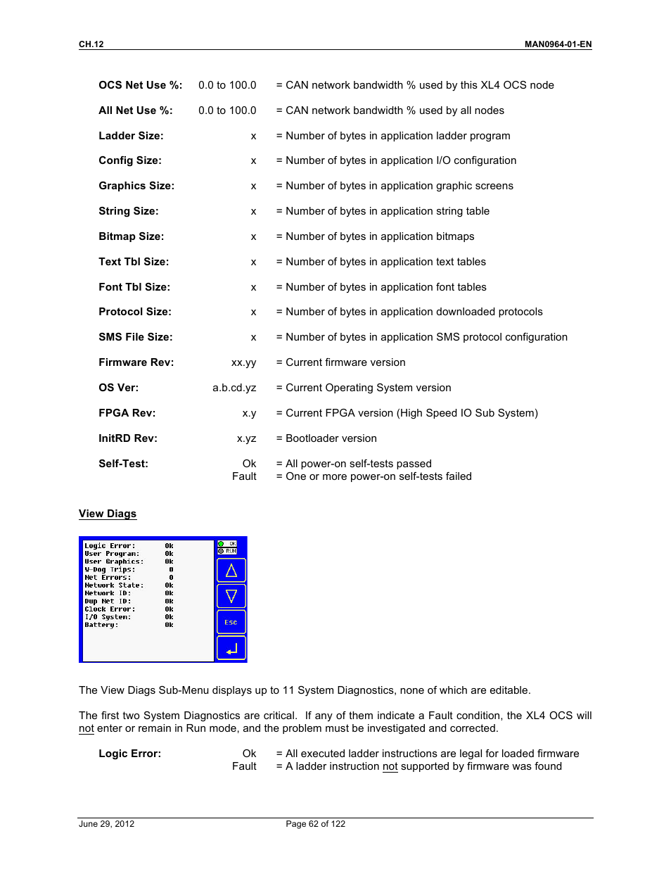 Horner APG XL4 OCS User Manual | Page 62 / 122