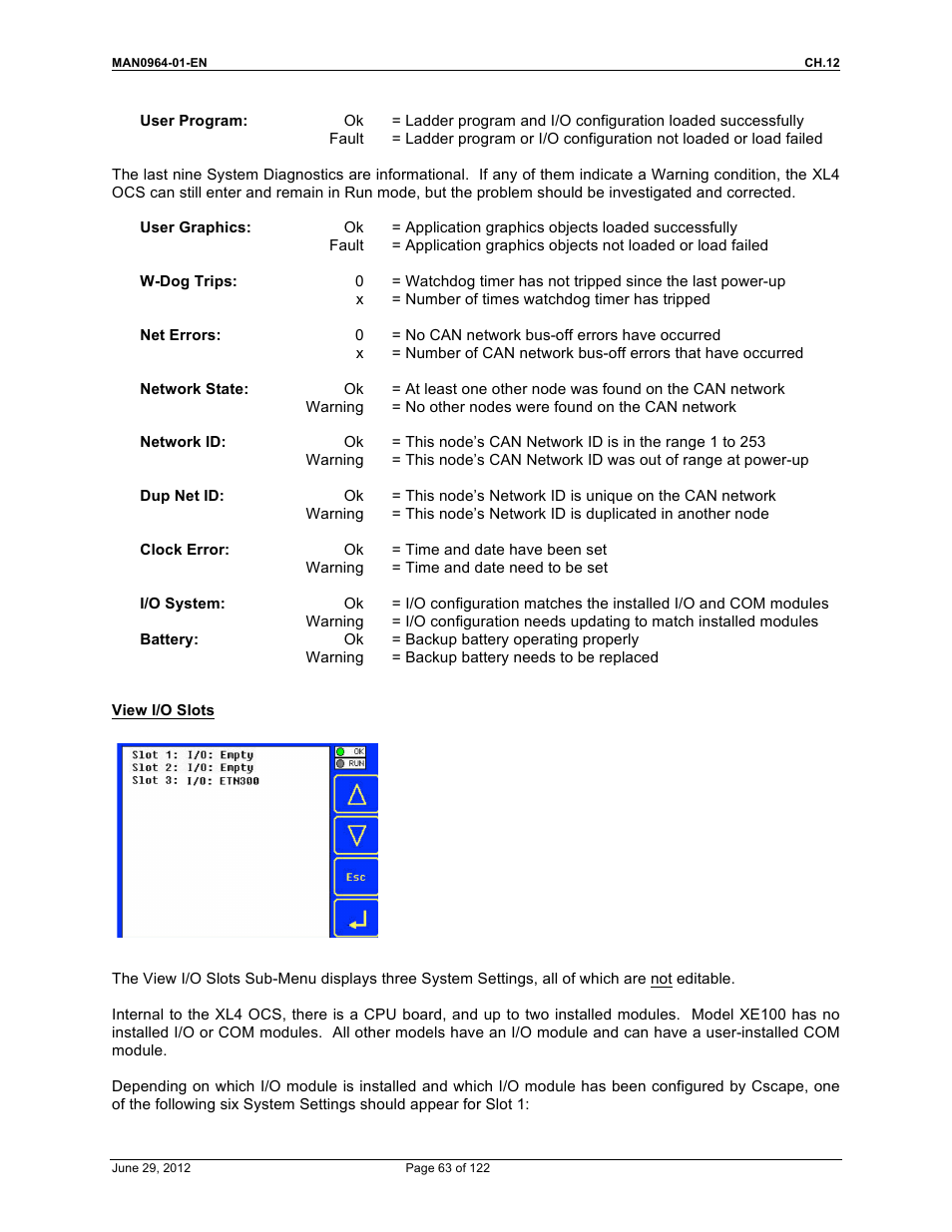 Horner APG XL4 OCS User Manual | Page 63 / 122