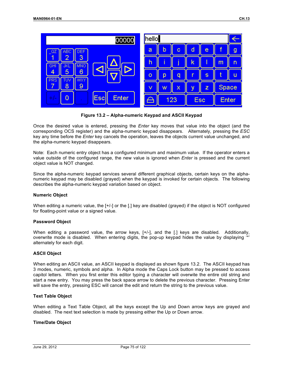 Horner APG XL4 OCS User Manual | Page 75 / 122